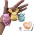 Bundle Crochet Pattern Amigurumi Keychain Anime Poke Animals Pika & Mew