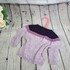 Handgestrickter Raglan-Pullover für Kinder - Der Viola Baby in 7 Grössen