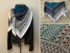 Crochet Pattern Triangular Scarf "Metis"