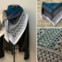 Crochet Pattern Triangular Scarf "Metis"