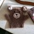 Waschlappen-Handschuhtier Teddy