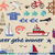 Cross Stitch Pattern for making the most of leftovers with maritime motifs