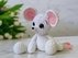 Plush mouse. Crochet pattern