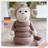 Stacking Toy Anni the Monkey - Crochet Pattern / English & German