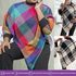 High Neck Plaid Poncho Top PDF Sewing Pattern | Easy Sewing Tutorial | DIY