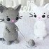 Low Sew Crochet Pattern - Amigurumi Kitty