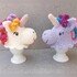 Egg Cozy UNICORN - crochet pattern