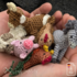 Farm animals amigurumi crochet pattern bundle