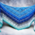 Flat triangular scarf „Yeona BE” – crochet pattern