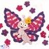 Butterfly crochet pattern applique