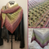 Crochet Pattern Triangular Scarf "Elektra"