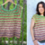 Crocheted Shirt "Summer Of Love Raglan Tee" | seamless | 9 sizes