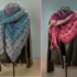 6-in-1 Pattern set: Triangular Scarfs, Shawls and Loops "Rhea" and "Merope"