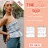 Tube Top Sewing Pattern Ladies XS-XXXL Bandeau top summer off shoulder