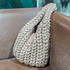 Crochet pattern cozy shoulder wool handbag PDF and video tutorial