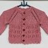 Strickanleitung Babyjacke/Mädchenjacke Gr. 92/98 ca. 2-3J, Reihe für Reihe