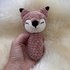 Crochet Pattern "Freddy the Fox" - Babyrattle