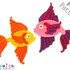 Fish Fantail Betta crochet pattern applique