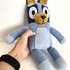 Blue Heeler Dog, knitting pattern