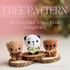 Crochet mini teddy bear FREE amigurumi pattern