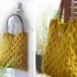 La Dune Bag - Crochet Pattern - fashionable designer bag, like knitted