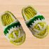 crochet lemon slippers hair clip pattern