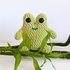 Chubby Frog Plush Toy - No Sew Crochet Pattern for Beginners