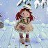 Crochet pattern doll - Tastee the Gingerbread Girl - Christmas Ball Series