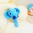 Baby elephant rattle, free crochet pattern, sensory toy, step by step