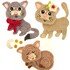 Kitty set crochet pattern applique