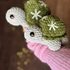 Crochet no sew Daisy tortoise turtle mindful amigurumi pattern