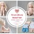 DIY Waldorf doll 15 inch (38 cm) tall. PDF pattern and tutorial.