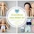 DIY classic Waldorf doll 13''/33cm tall. PDF pattern and tutorial