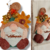 Crochet pattern autumn gnome door decoration