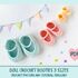 DIY Crochet booties for Waldorf dolls. 3 sizes. PDF crochet patterns