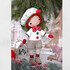 Crochet pattern doll - Gingerbread Boy Patrick - Christmas decor