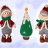 Amigurumi pattern Christmas dolls Mr. & Mrs. Santa and Their Christmas Tree