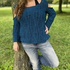 Crochet Pattern Cold-Shoulder Sweater