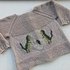 Strickanleitung Kinderjacke "DINO", Gr. 98/104 passend für 3-4 Jahre,  RVO