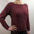 Strickanleitung Pullover mit Pikeemuster