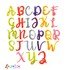 Uppercase Alphabet crochet applique