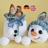 Schneemann Geschenksäckchen mit Christbaumkugel - Amigurumi Häkelanleitung