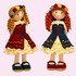 Crochet amigurumi doll pattern Crochet toy PDF Crochet girl doll Barbara