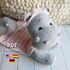 Crochet Pattern, Princess Hippo Security Blanket