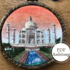 Taj Mahal PDF Stickvorlage mit Anleitung | Landschaft Stickerei Taj Mahal