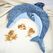 Dolphin neck pillow + heating pad pattern (microwavable rice bag)