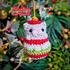 Christmas cat bauble no sew for christmas tree