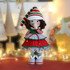 Christmas doll crochet pattern gnome, crochet elf LORA