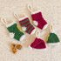 Mini Christmas Stockings & Hats - Crochet Ornament Pattern for Beginners