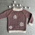 Kinderpullover Schneeflocken * Strickanleitung * Gr. 1 - 6 Jahre * RVO